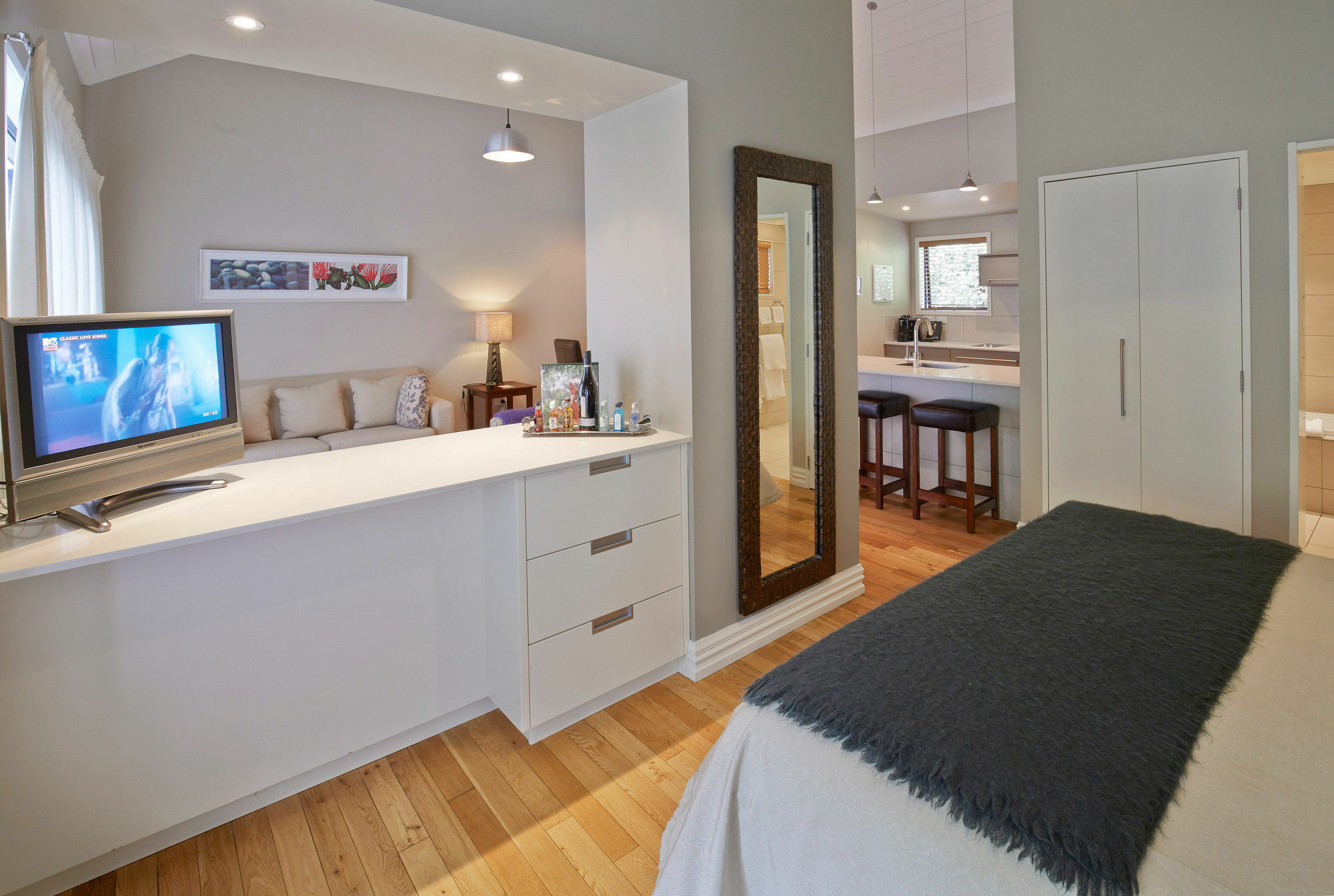 เปปเปอร์ ปาเรวา มาร์ตินโบโรห์ Aparthotel มาร์ตินเบรอ ภายนอก รูปภาพ A studio apartment in New Zealand